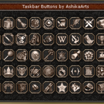 Taskbar Icons AshikaArts