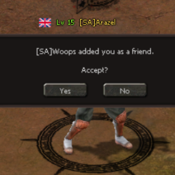 P2P Friend request